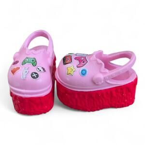 Pre-owned Monster High Doll G3 Ghoulia Yelps Neon Frights Pink Video Game Shoes